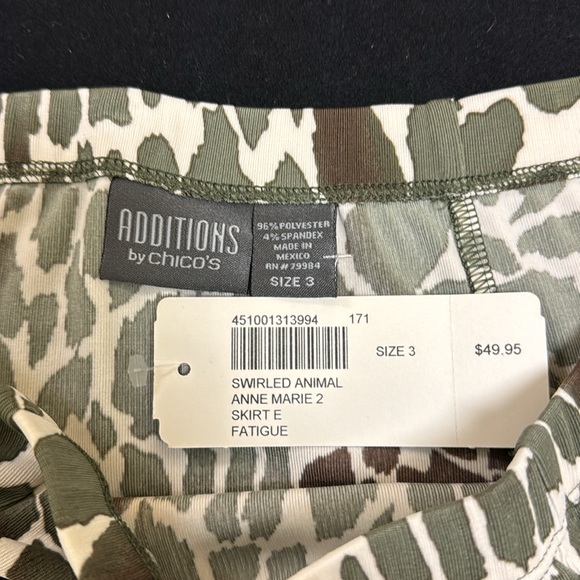 Plus size Chico’s flared skirt - Picture 3 of 4